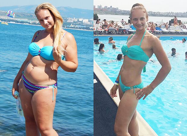 Εμπειρία με το Keto Diet από τη Veronica από τη Βαρσοβία πριν και μετά τις φωτογραφίες