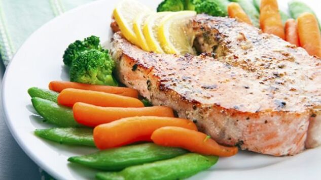 Ψάρια και λαχανικά για κετογονική δίαιτα